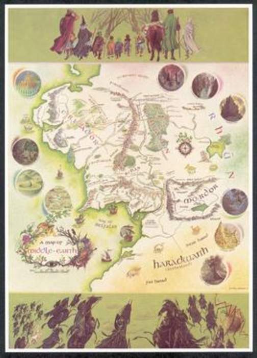 Middle-earth: Continent in Tolkien's legendarium