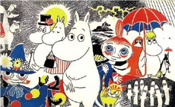 Moomins: Fictional characters created by Finnish author and illustrator Tove Jansson