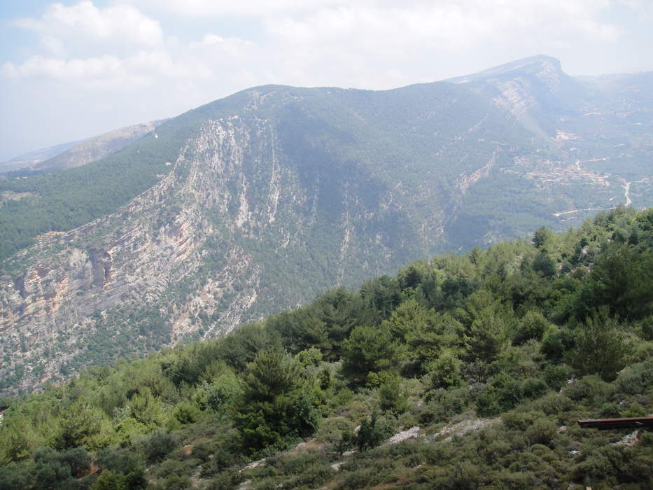 Mount Lebanon: Mountain range in Lebanon