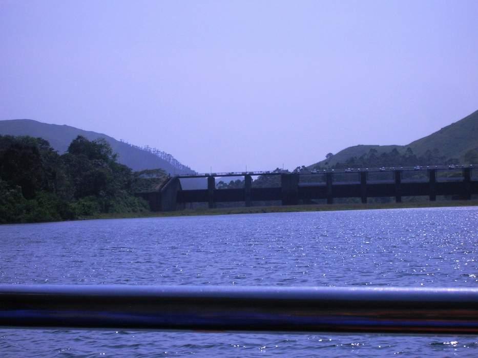 Mullaperiyar Dam: Dam in Kerala, southern India