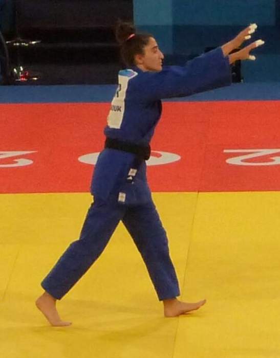 Muna Dahouk: Syrian judoka (born 1995)