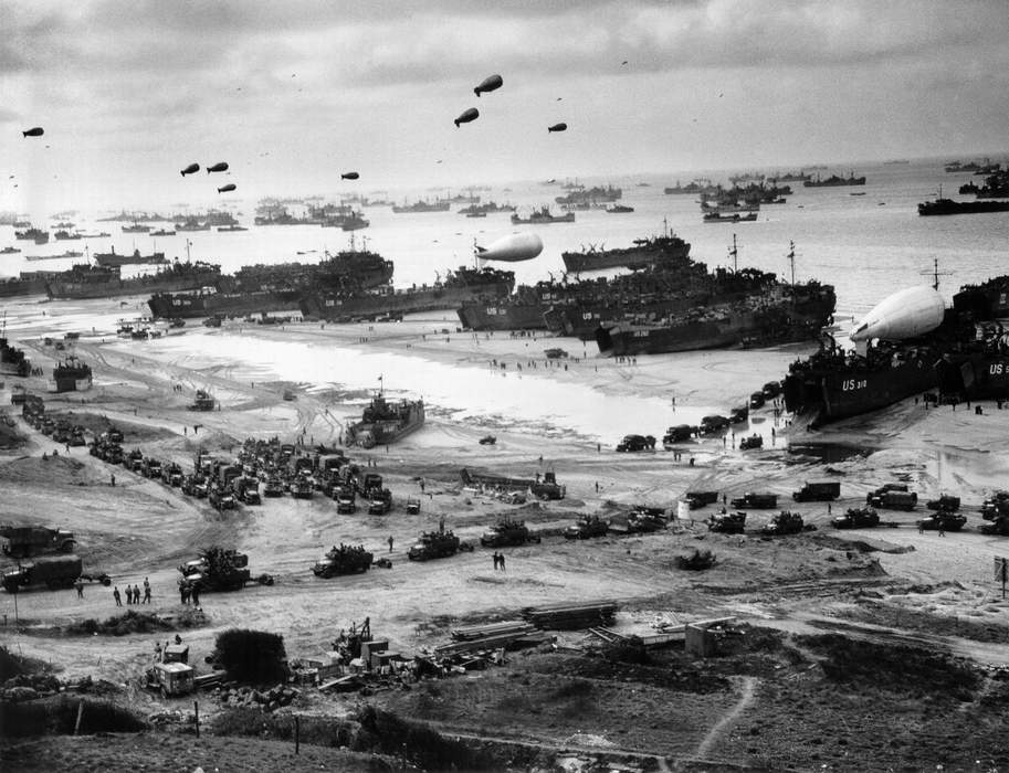 Operation Overlord: Successful Allied defeat of Nazis in Western Europe in World War II