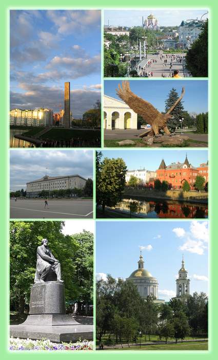 Oryol: City in Oryol Oblast, Russia