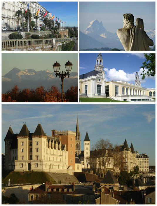 Pau, Pyrénées-Atlantiques: Prefecture and commune in Nouvelle-Aquitaine, France