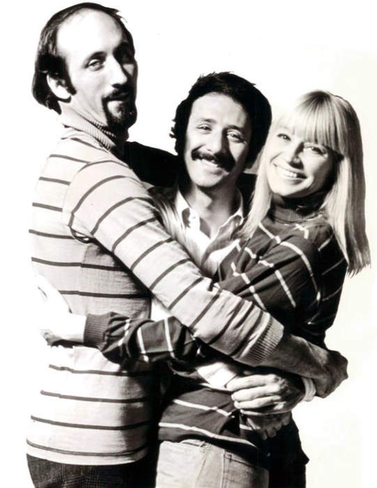 Peter, Paul and Mary: American folk music group popular in the 1960s