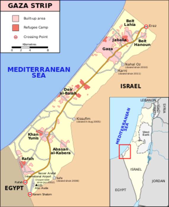 Philadelphi Corridor: Strip of land on the Egypt–Gaza border