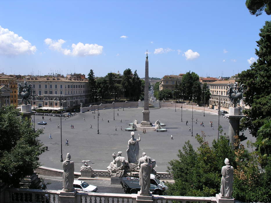 Piazza del Popolo: Urban square in Rome