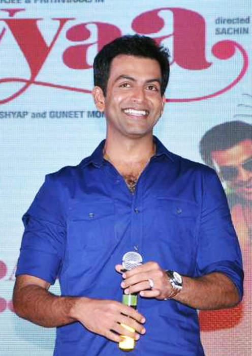 Prithviraj Sukumaran: Indian actor, film director, producer (born 1982)