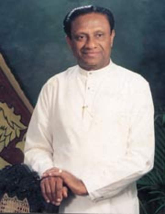 Ranasinghe Premadasa: President of Sri Lanka from 1989 to 1993