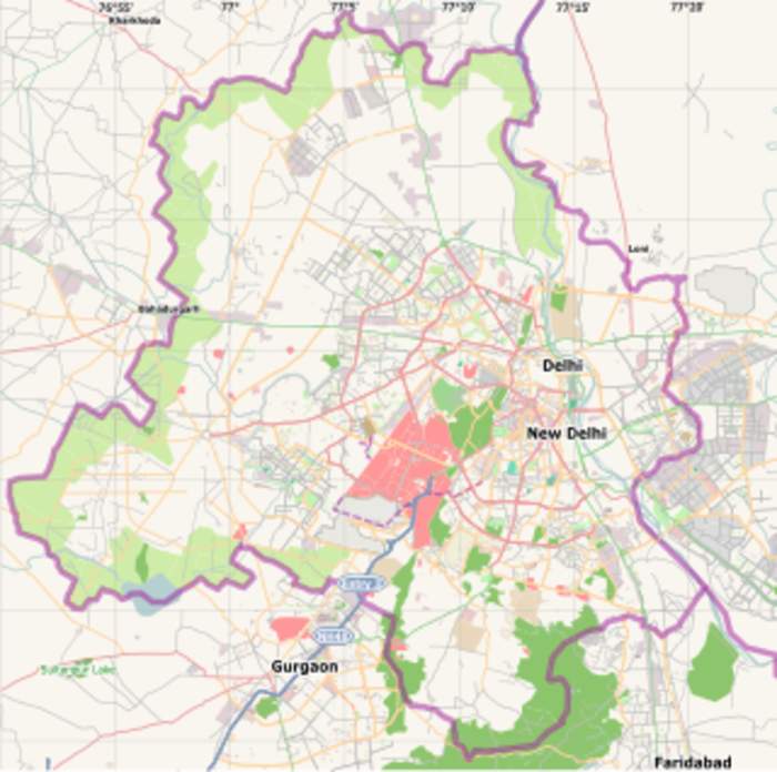 Saraswati Vihar: District Subdivision in Delhi, India