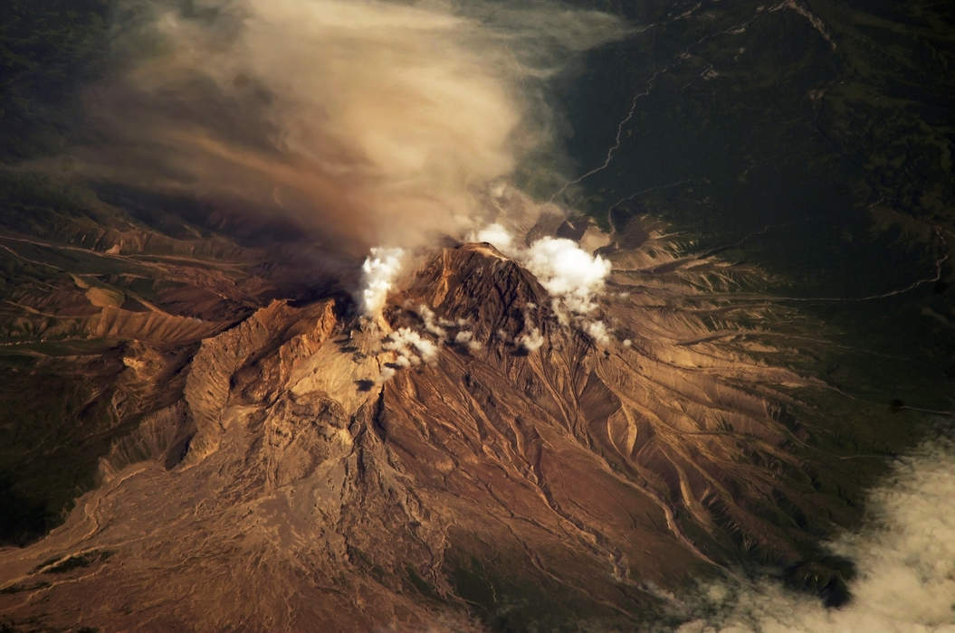 Shiveluch: Large active stratovolcano on the Kamchatka peninsula, Russia