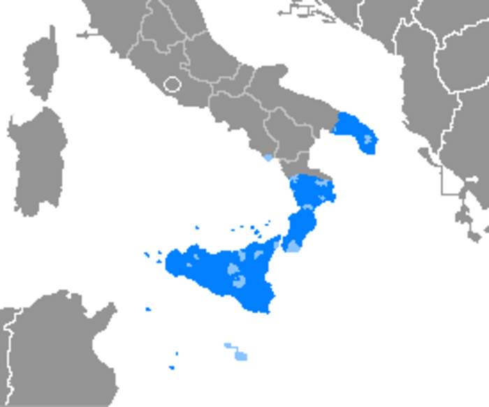 Sicilian language: Language of Sicily and its satellite islands