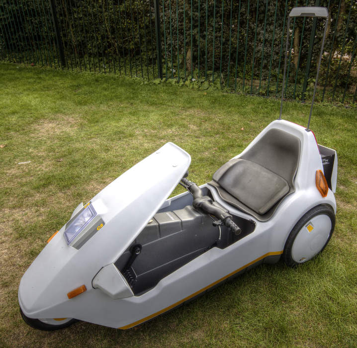 Sinclair C5: One-person electric vehicle