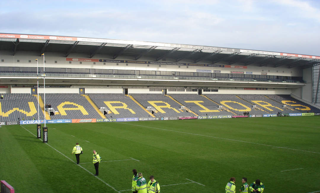 Sixways Stadium: Sports venue in Worcester, England