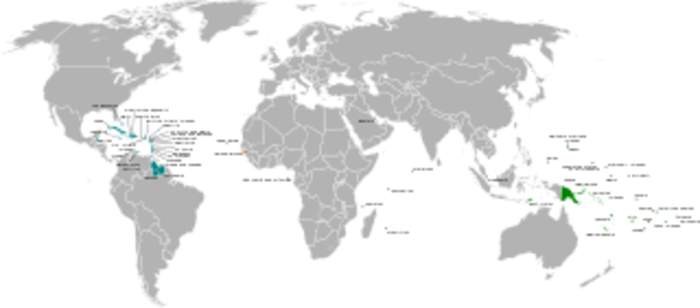 Small Island Developing States: Developing countries that are small island countries