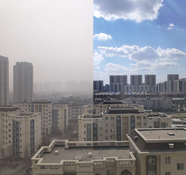 Smog: Smoke-like, fog-like air pollutions