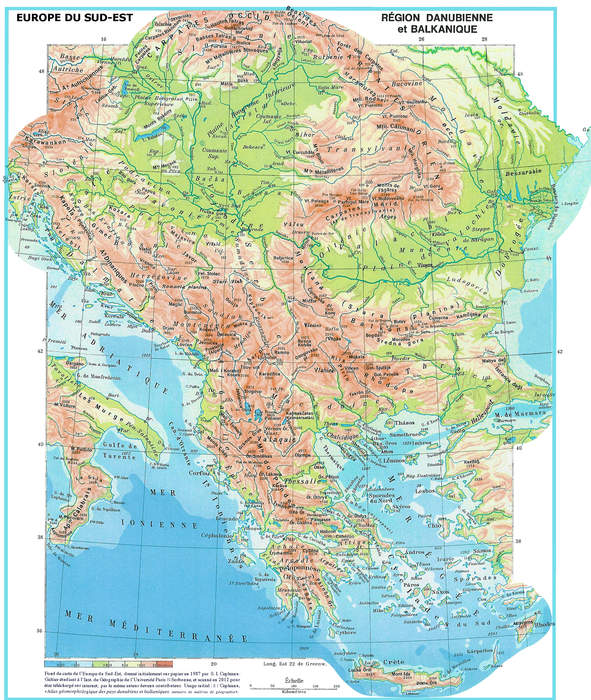 Southeast Europe: Geographic region in Europe