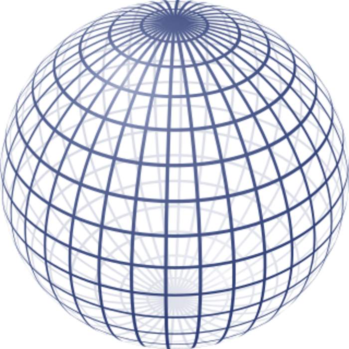 Sphere: A set of points in space which are equidistant from the center