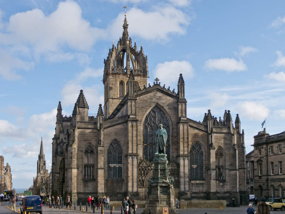 St Giles' Cathedral: Church in Edinburgh, Scotland