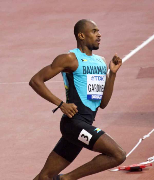 Steven Gardiner: Bahamian sprinter