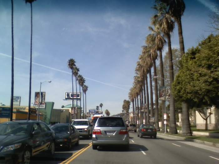 Sunset Boulevard: Thoroughfare in Beverly Hills, West Hollywood and Los Angeles, United States