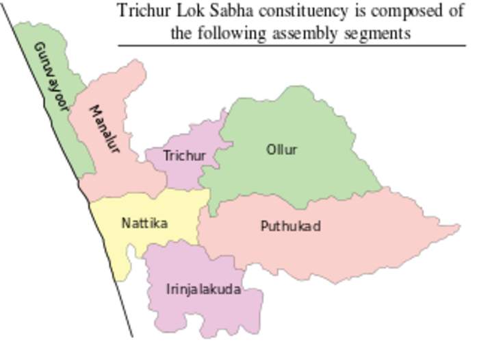 Thrissur Lok Sabha constituency: Lok Sabha Constituency in Kerala