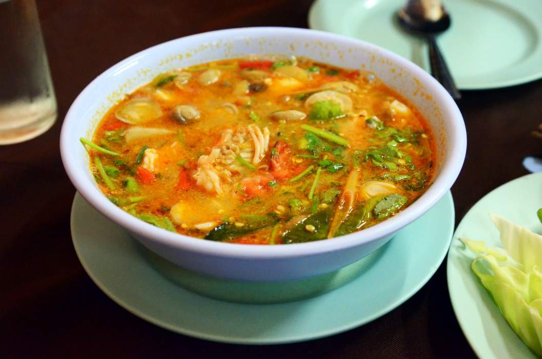 Tom yum: Thai soup