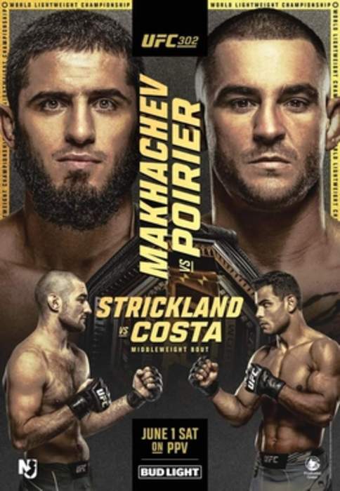 UFC 302: 2024 mixed martial event in Newark, NJ, USA