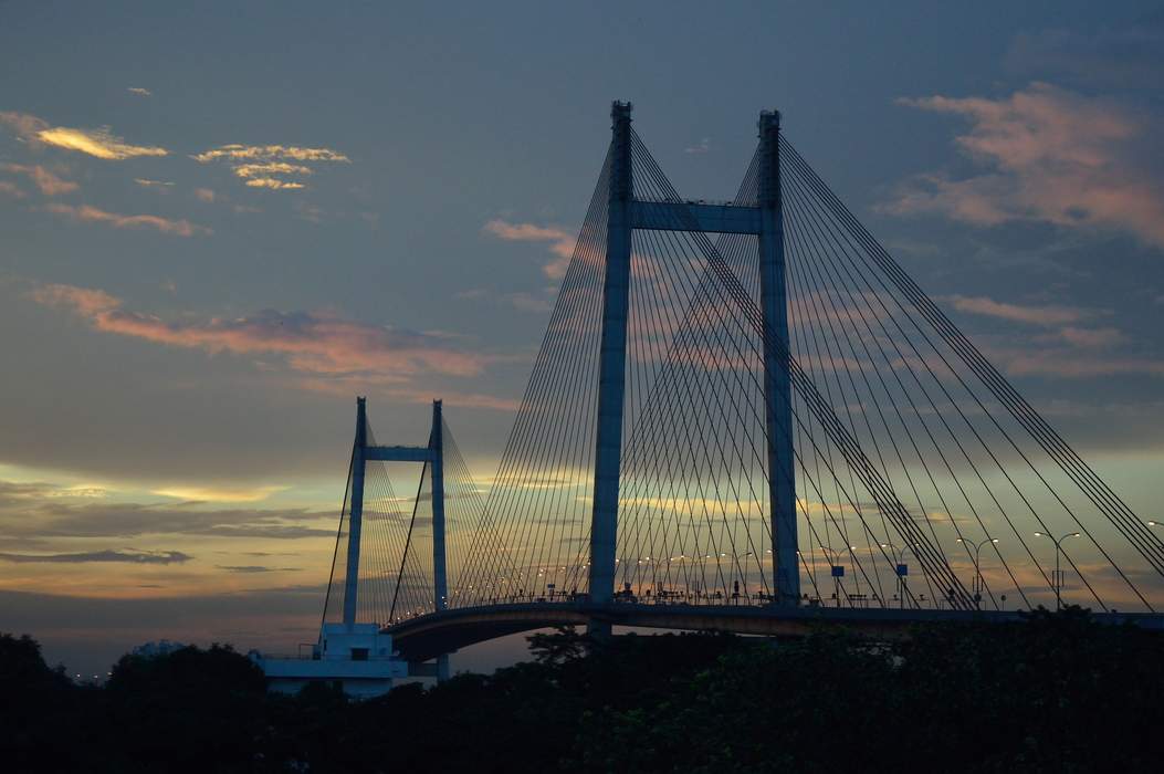 Vidyasagar Setu: Cable-stayed toll bridge in West Bengal, India