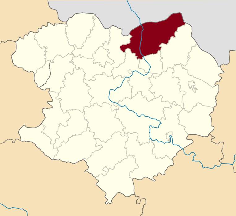 Vovchansk Raion: Former subdivision of Kharkiv Oblast, Ukraine