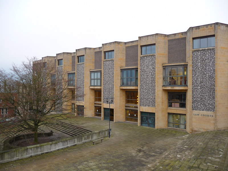 Winchester Law Courts: Judicial building in Winchester, England