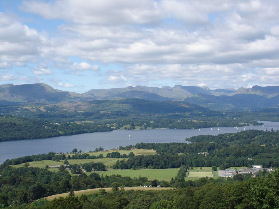 Windermere: Largest natural lake in England