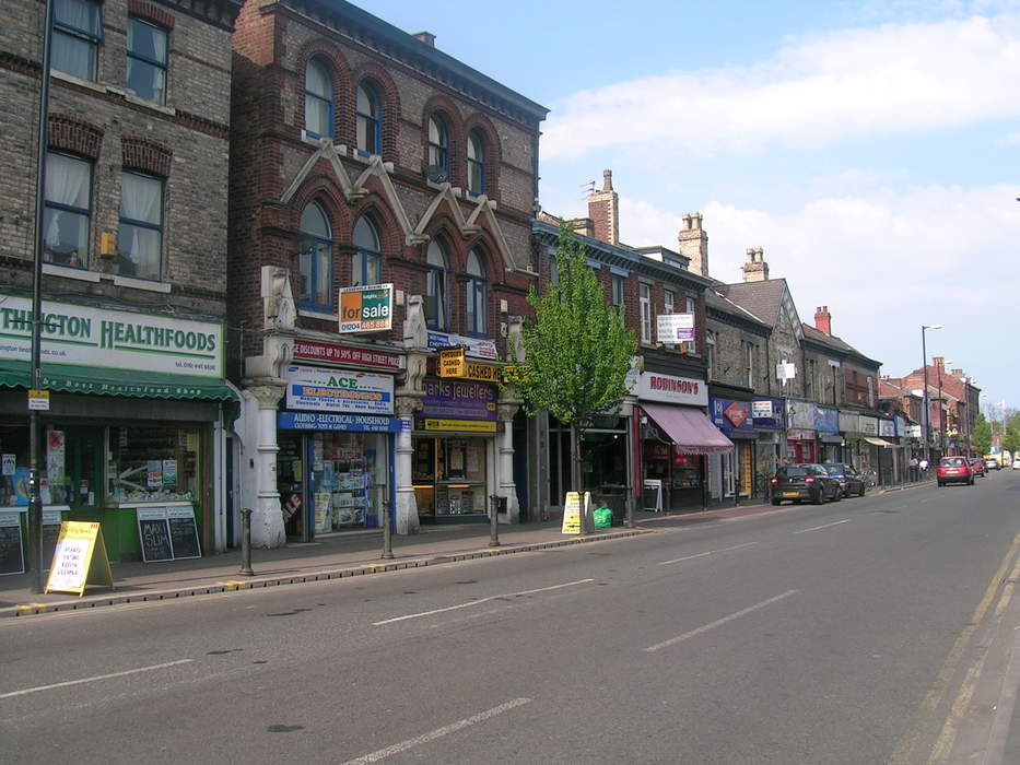 Withington: Human settlement in England