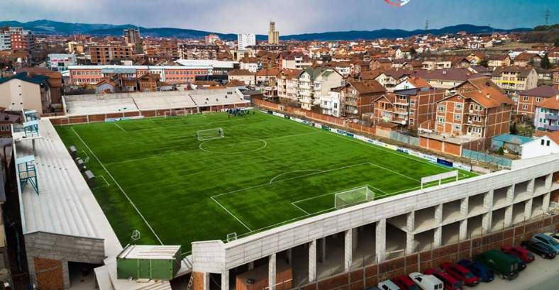 Zahir Pajaziti Stadium: Football stadium in Kosovo
